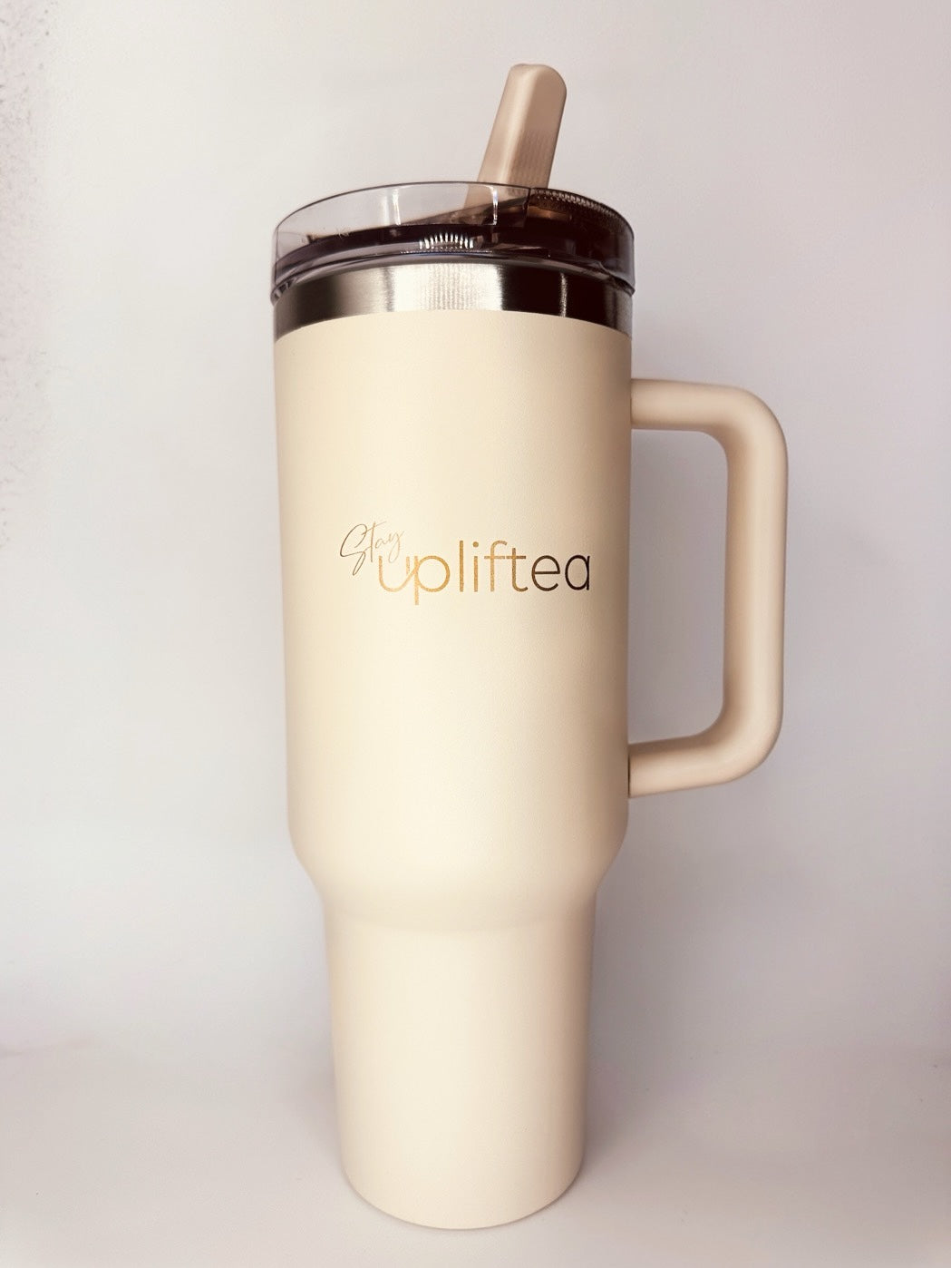 Wrinkle Quencher - 40 oz Leak-Proof Stainless Steel Tumbler - Dust Pink