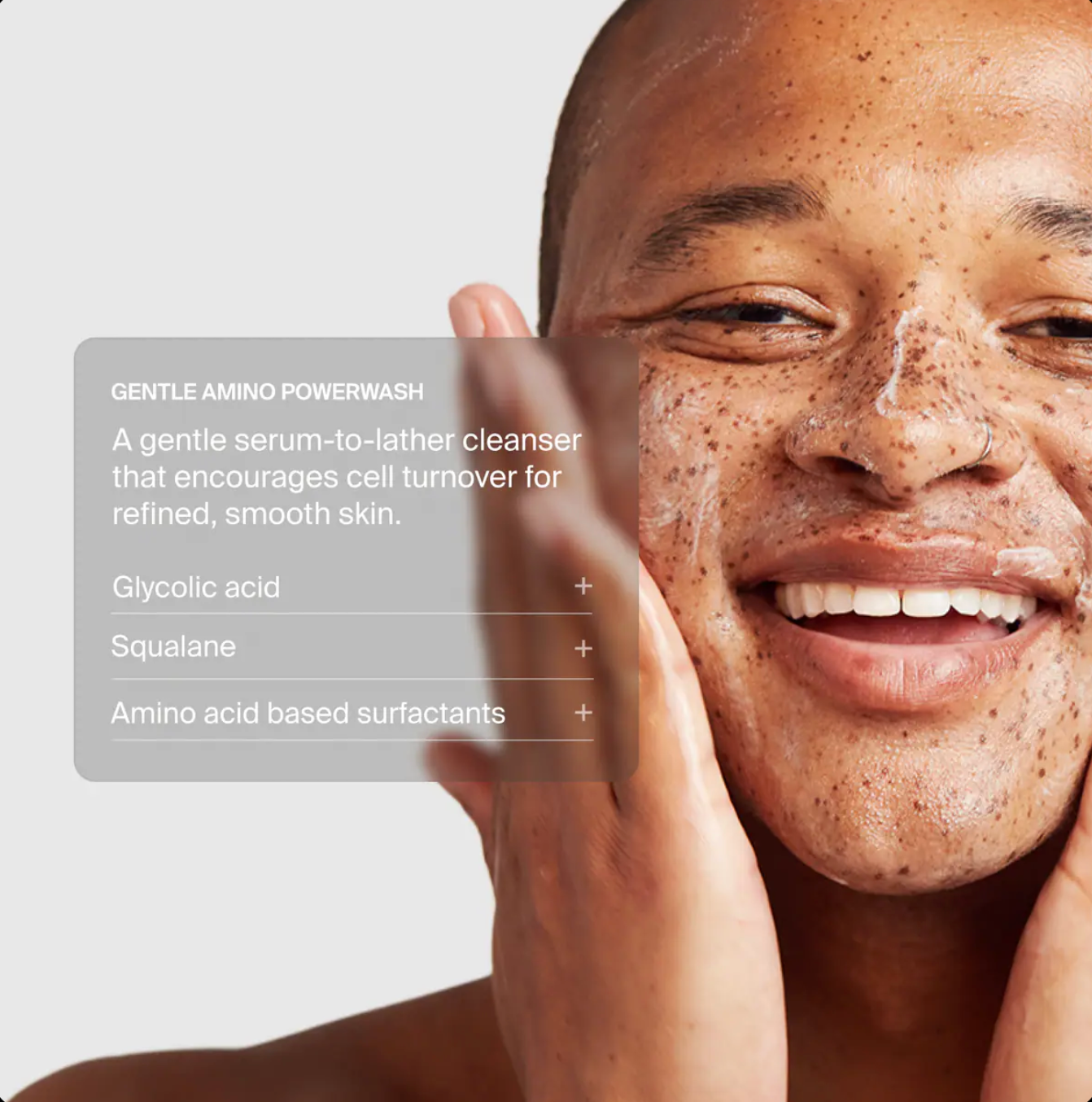 Pavise Gentle Amino Power Wash